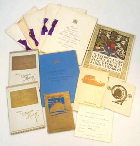 Various ephemera