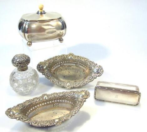 Various silver and plate