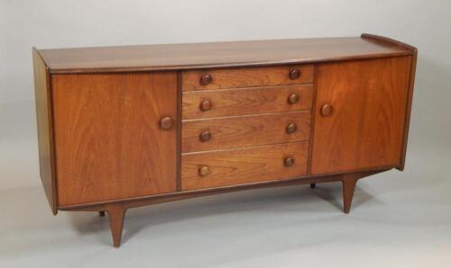 A teak Retro style sideboard