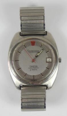 A 20thC gentleman's Omega electronic F300HZ Constellation chronometer - 4