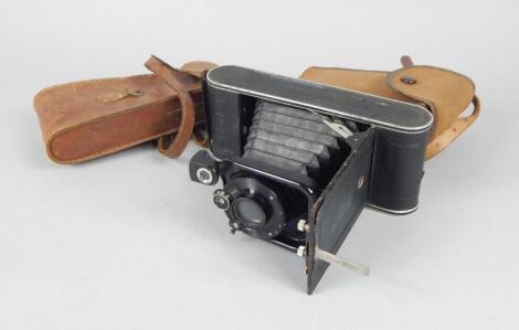 A Zeiss Icon bellows camera.