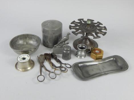 Various pewter