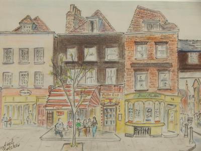 S Michael Brecker (20thC). Hampstead High Street