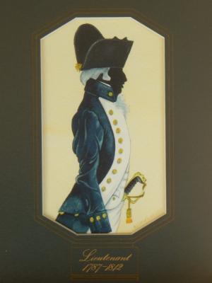 Keith Johnson (20thC). 18thC Naval Officers - 4