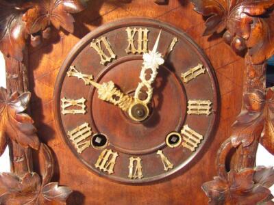 A 19thC Black Forest cuckoo clock - 2