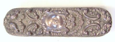 Various George V & later silver dressing table items - 4