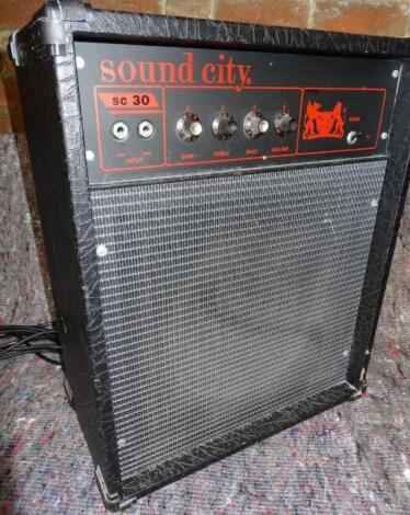 *A Sound City SC30 amplifier