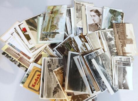 Various early 20thC and later postcards