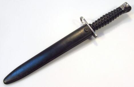 A 20thC F+ bayonet