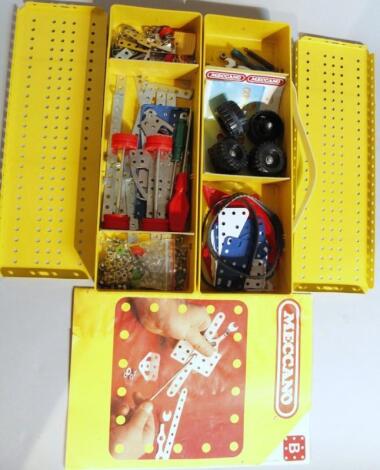 Two modern Meccano cases