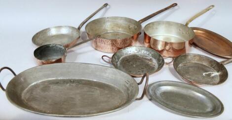 Various early 20thC copper ware