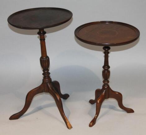 A George III style mahogany wine table