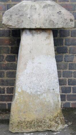 A staddle stone