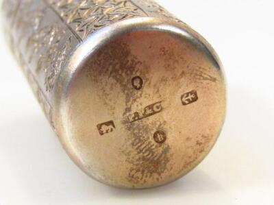 A Victorian silver vinaigrette - 2