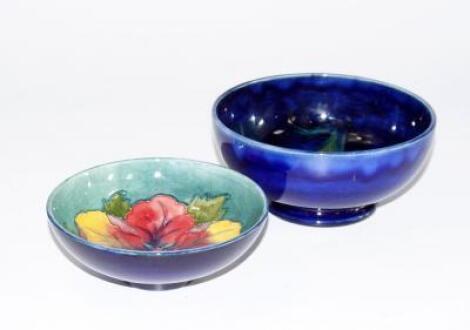 A Moorcroft pottery bowl