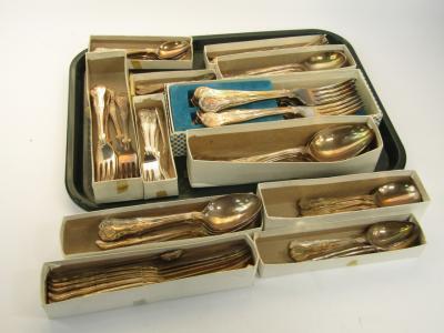 Plated flatware