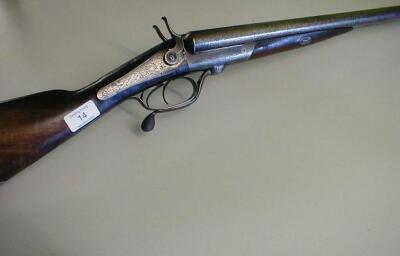 RFD ONLY - A Charles Lancaster Patent 12-bore double barrelled side-by-side