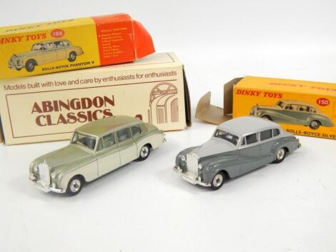 Two Dinky toys models