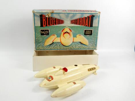 A mid-20thC Bluebird speed boat by Sutcliffe Boats