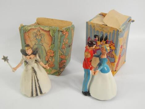 Two clockwork figures made by A Wells & Co Limited