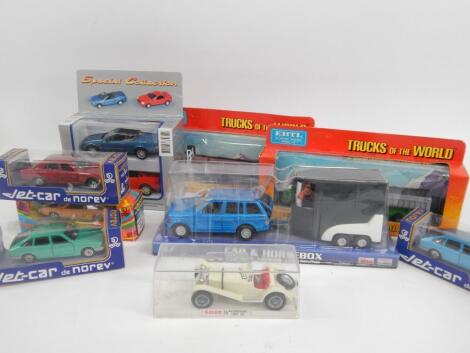 Various die cast vehicles