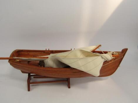 A Leonardo Collection model fishing boat