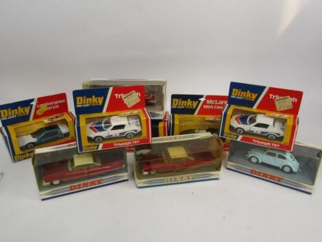 Various modern Dinky die cast vehicles