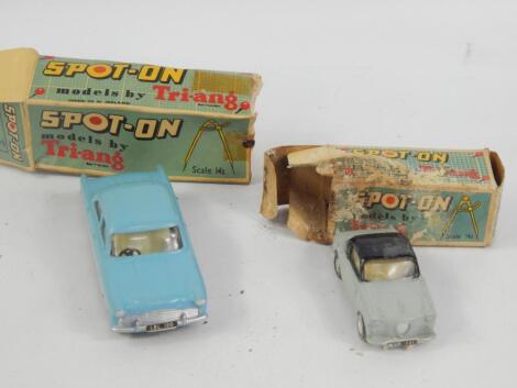 A Tri-ang Spot-On die cast vehicle Ford Zodiac 1:42 scale