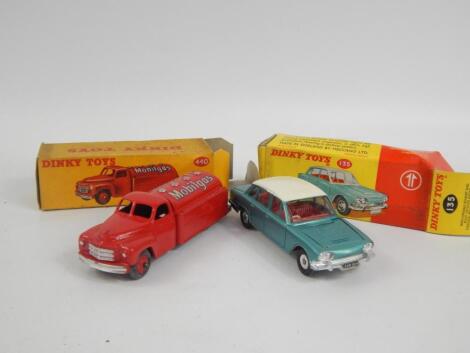 A Dinky Toys die cast vehicle Triumph 2000