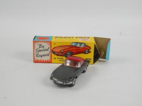 A Corgi Toys diecast vehicle E Type Jaguar