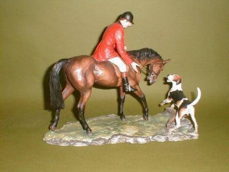 Country Artists Ltd. hunting figure group. £60-80