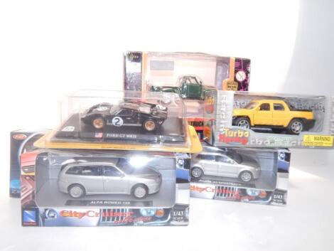 Various die cast vehicles