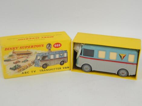 A Dinky toys ABC TV Transmitter Van