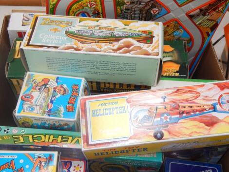 Tin plate toys and other games