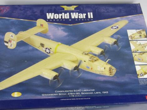 A Corgi World War II model of a Consolidated B-24D liberator