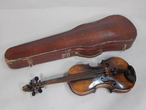 A late 19th/early 20thC violin