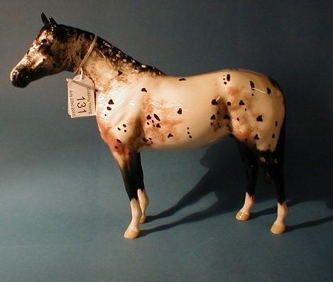 A Beswick figure, Appaloosa stallion, # 1772A, second colour way