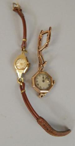 Two ladies wristwatches