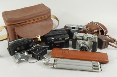 A quantity of cameras