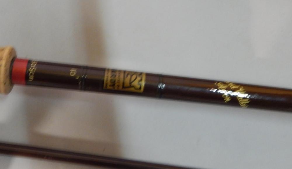 An Allcock Hughes-Parry two piece rod