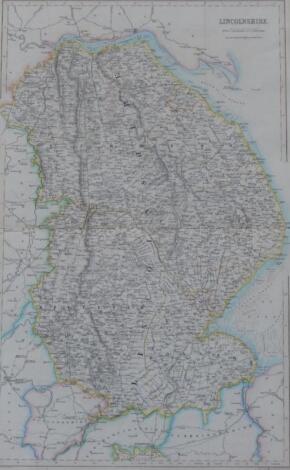 A 19thC map of Lincolnshire