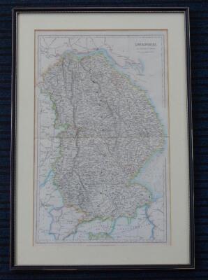 A 19thC map of Lincolnshire - 2