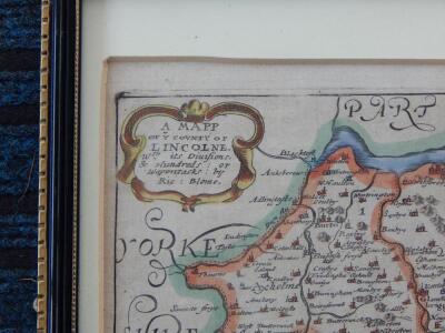 After Blome. A map of Lincolnshire - 3