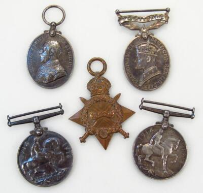 Various WWI medals