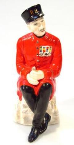 A Coalport bone china figure