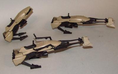 A Lucas film Star Wars Return Of The Jedi 1983 series speeder bike