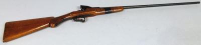 A 19thC 3-bores single barrel sporting gun. Ser No FL9