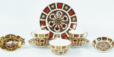 A group of Royal Crown Derby porcelain