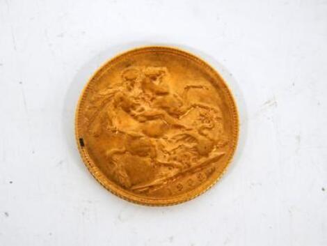 An Edward III sovereign 1908