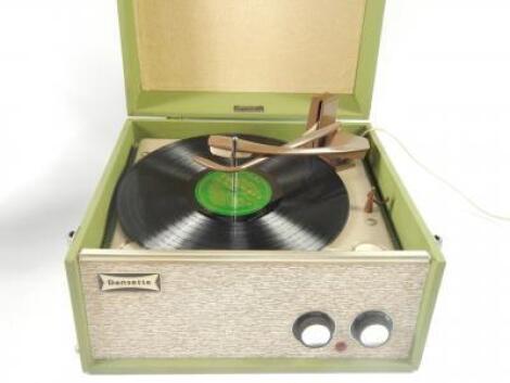 A Dansette Monarch Senator record player